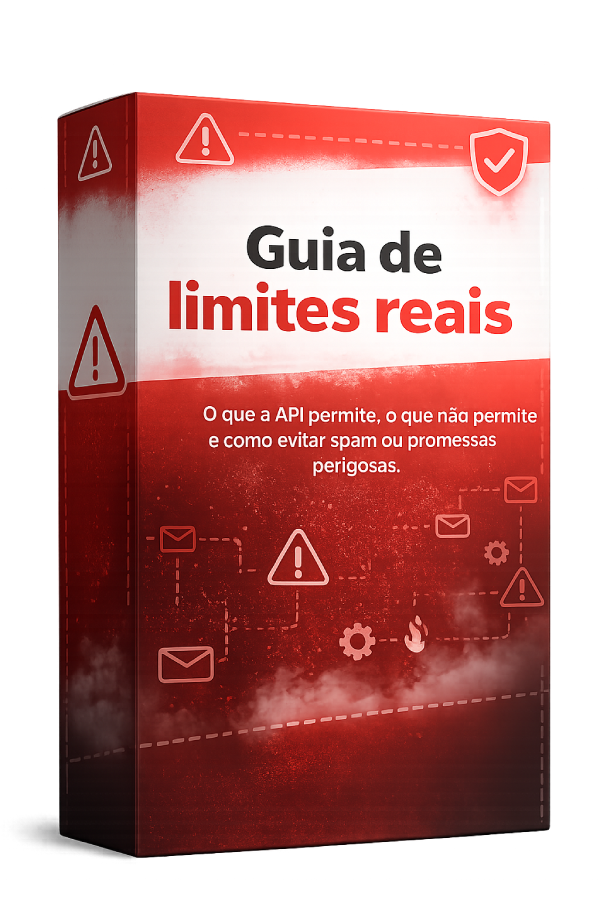 Mockup do guia de limites reais